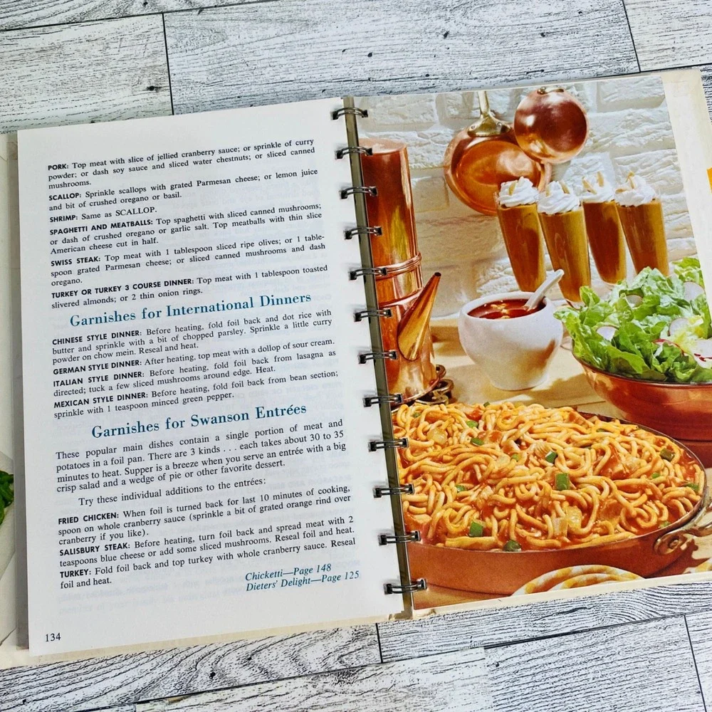 Campbell Easy Ways to Delicious Meals Cookbook 1968 Revised Ed Recipes Spiral